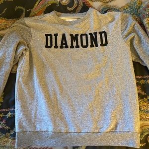 DIAMOND CREW NECK🖤